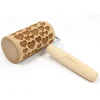 Cerf Dellier Mini rouleau empreintes en bois Coeurs
