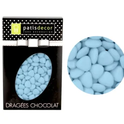 Cerf Dellier Mini-coeurs chocolat ciel 500 g