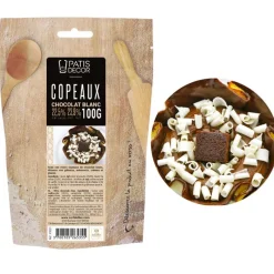 Cerf Dellier Mini-copeaux de chocolat blanc 100 g
