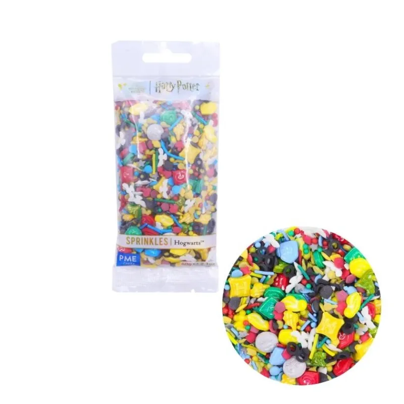 Cerf Dellier Mélange de décors comestibles thème Poudlard Harry Potter 60g