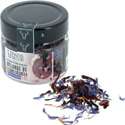 Cerf Dellier Mélange de fleurs séchées violines 14 g