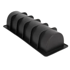 Cerf Dellier Moule à bûche lisse silicone 30 cm