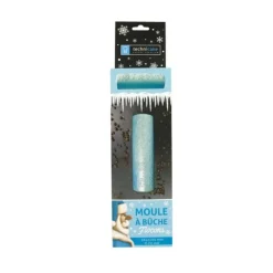Cerf Dellier Moule à bûche PVC "Flocons"