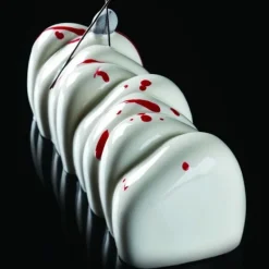 Cerf Dellier Moule à bûche silicone Bilbao Pavoni