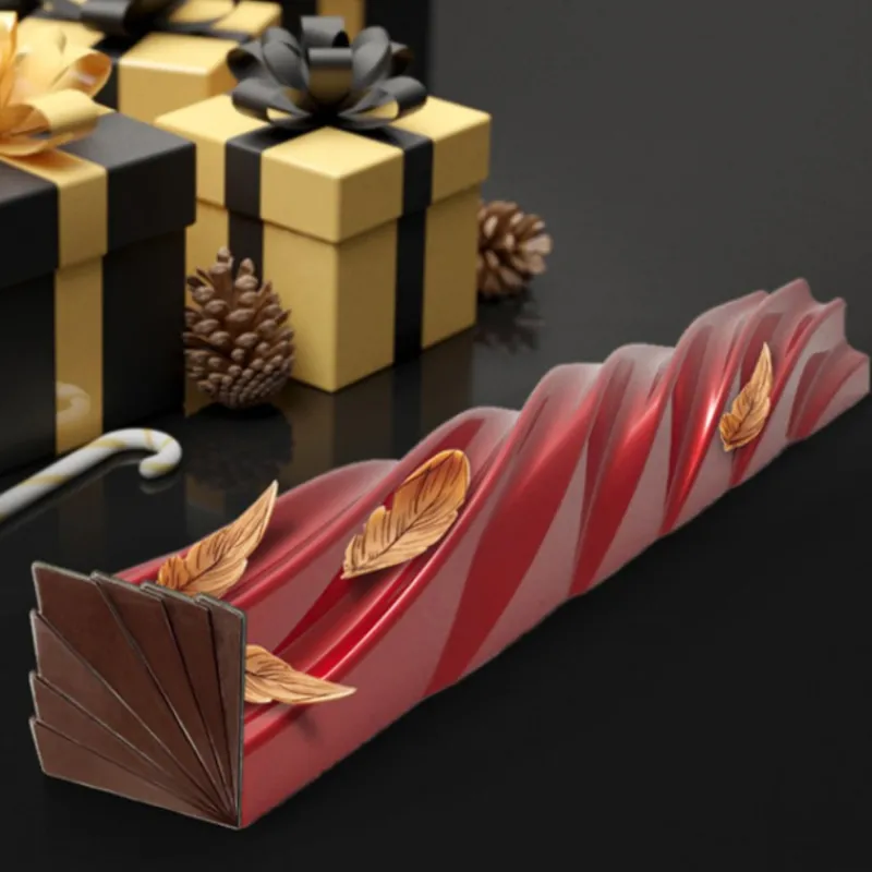 Cerf Dellier Moule à bûche Torsadé (x 12)