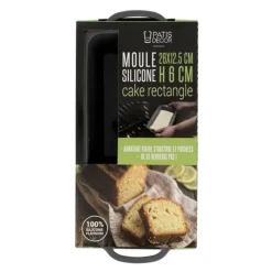 Cerf Dellier Moule à cake en silicone 26 cm