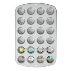 Cerf Dellier Moule 24 mini muffins Wilton