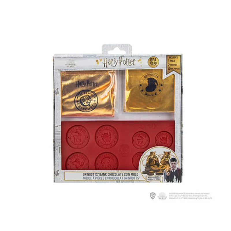Cerf Dellier Moule à pièces en chocolat Gringotts Harry Potter