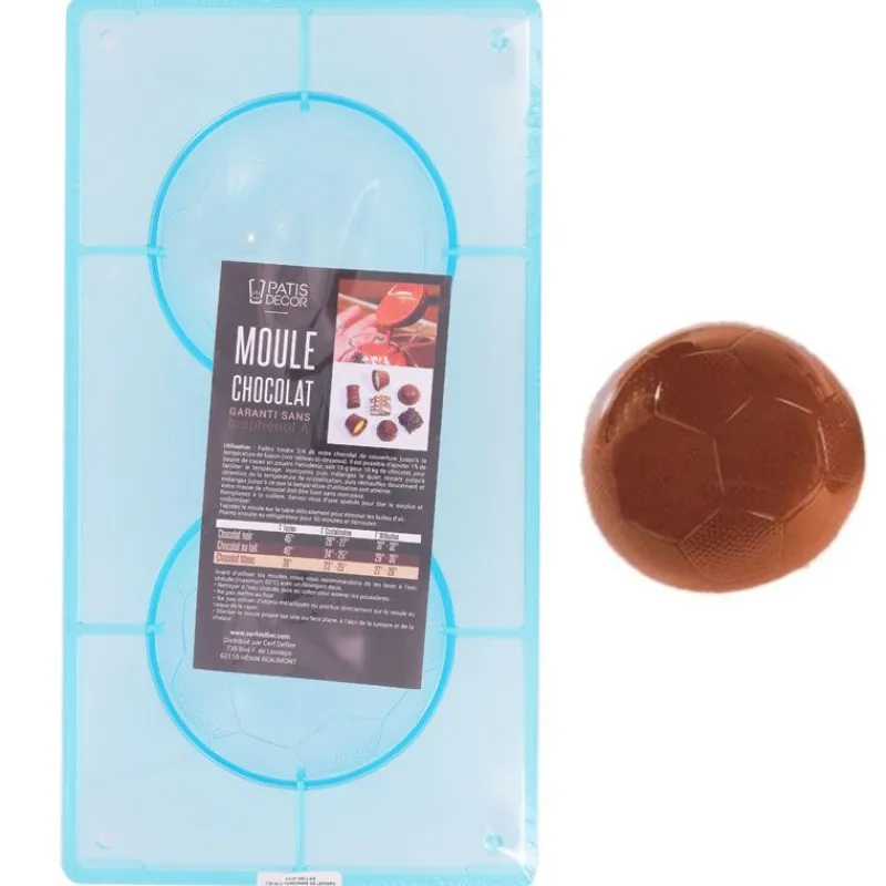 Cerf Dellier Moule ballon de football 12 cm