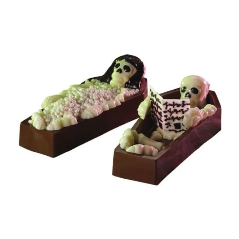 Cerf Dellier Moule bonbon Squelettes Wilton