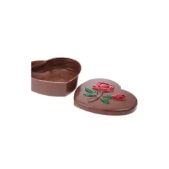 Cerf Dellier Moule bonbonnière coeur rose