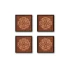 Cerf Dellier Moule carrés chocolat décor arabesques