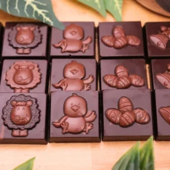 Cerf Dellier Moule carrés chocolat napolitains Pâques