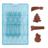 Cerf Dellier Moule chocolat 20 décors de Noël