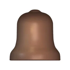 Cerf Dellier Moule chocolat cloches 6 cm
