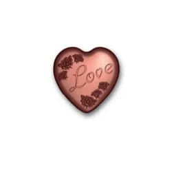 Cerf Dellier Moule chocolat coeurs Love