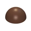 Cerf Dellier Moule chocolat demi sphère lisse