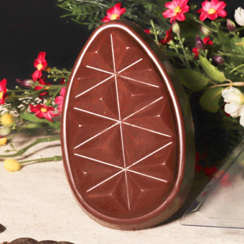 Cerf Dellier Moule chocolat en 3 parties oeufs origami