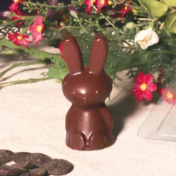Cerf Dellier Moule chocolat en 3 parties Petits lapins