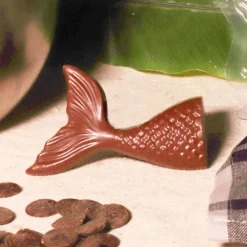 Cerf Dellier Moule chocolat en 3 parties queue de sirène