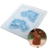 Cerf Dellier Moule chocolat en 3 parties petit lapin 3D