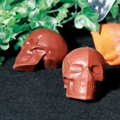 Cerf Dellier Moule chocolat en 3 parties petits crânes