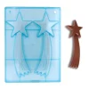 Cerf Dellier Moule chocolat Etoile Filante 24 cm Patisdécor