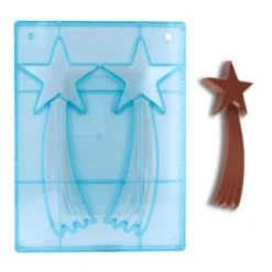Cerf Dellier Moule chocolat Etoile Filante 24 cm Patisdécor