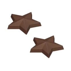 Cerf Dellier Moule chocolat Etoiles de la Nativité