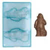 Cerf Dellier Moule chocolat grand Père Noël