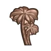 Cerf Dellier Moule chocolat palmiers