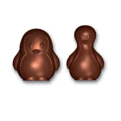 Cerf Dellier Moule chocolat Pingouins