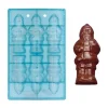 Cerf Dellier Moule chocolat Père Noël