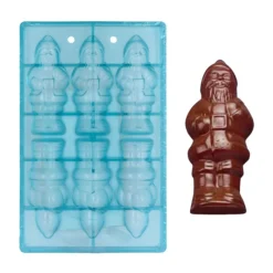 Cerf Dellier Moule chocolat Père Noël