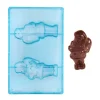 Cerf Dellier Moule chocolat Père Noël 13,5 cm