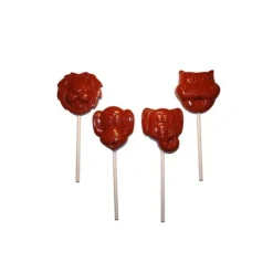 Cerf Dellier Moule Chocolat Sucettes Animaux de la Jungle