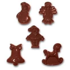 Cerf Dellier Moule chocolat sujets de Noël assortis