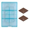 Cerf Dellier Moule chocolat tablettes bonhomme de neige