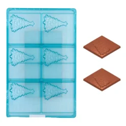 Cerf Dellier Moule chocolat tablettes Sapin