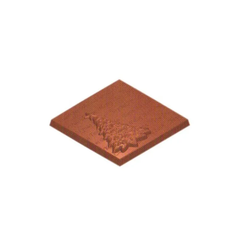 Cerf Dellier Moule chocolat tablettes Sapin
