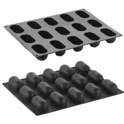 Cerf Dellier Moule en silicone Delish 15 empreintes Pavoni Italia