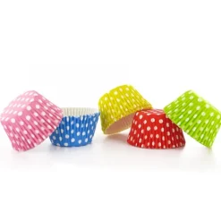 Cerf Dellier Moule muffins carton à pois Optima (x120)