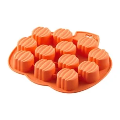 Cerf Dellier Moule silicone 12 citrouilles Halloween Wilton