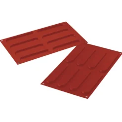 Cerf Dellier Moule silicone 8 éclairs