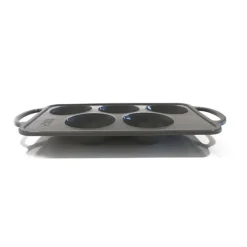 Cerf Dellier Moule silicone 5 demi-sphères Ø 8 cm