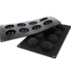 Cerf Dellier Moule silicone 8 demi-sphères 5 cm