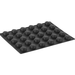 Cerf Dellier Moule silicone 30 empreintes Passion 4 cm Pavoni