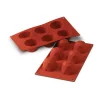 Cerf Dellier Moule silicone 6 grands diamants