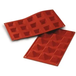 Cerf Dellier Moule silicone 15 mini pyramides
