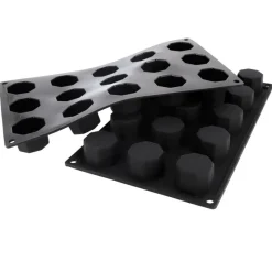 Cerf Dellier Moule silicone 15 octogones 38 mm